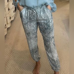 Karlie Snake Print Joggers